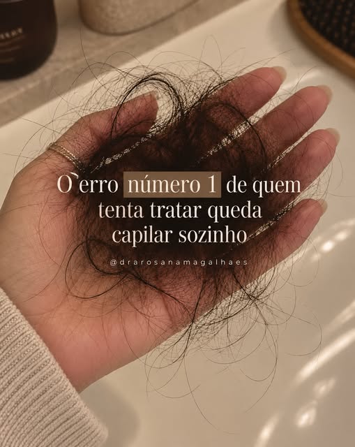 O que funciona para uma pessoa pode não funcionar para outra. Cada queda capilar tem uma causa, uma 