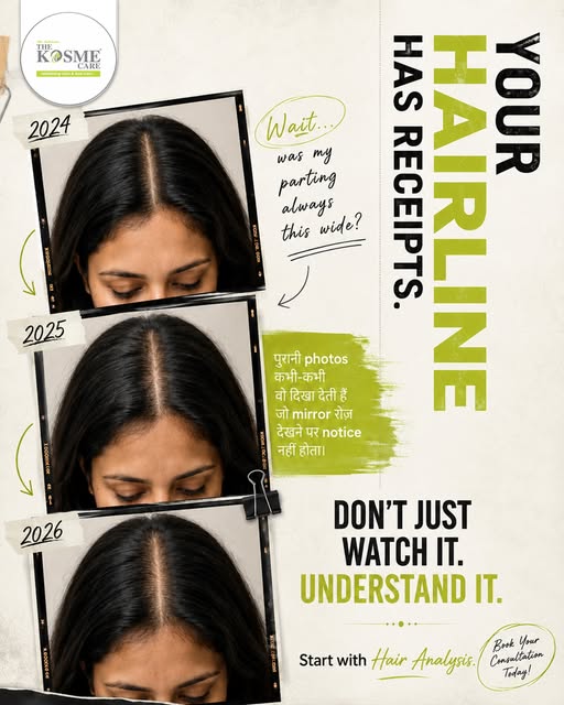 Hair fall ko sirf notice mat karo—uski wajah samjho, Hair Analysis se aaj hi action lo aur kal ke fu