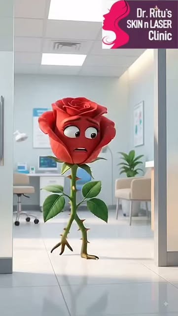 🌹 Even a beautiful rose can look different when covered in thorns…
Just like unwanted hair, pigment