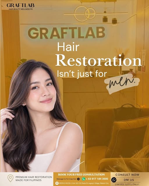 𝐇𝐚𝐢𝐫 𝐫𝐞𝐬𝐭𝐨𝐫𝐚𝐭𝐢𝐨𝐧 𝐢𝐬𝐧’𝐭 𝐣𝐮𝐬𝐭 𝐟𝐨𝐫 𝐦𝐞𝐧. 💜✨

Women can experience hair thi
