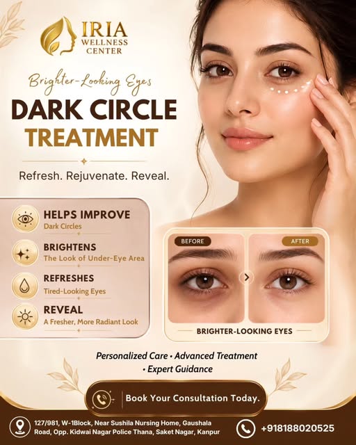 ✨ 𝗗𝗔𝗥𝗞 𝗖𝗜𝗥𝗖𝗟𝗘 𝗧𝗥𝗘𝗔𝗧𝗠𝗘𝗡𝗧 ✨

Brighter-Looking Eyes. Fresher-Looking You. 👁️💫

🌿 