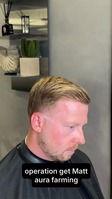 Matt’s hair transplant, 7 months in.

5 weeks since we ditched the high skin fade he’s had for 10 ye