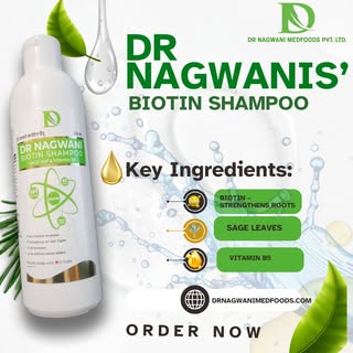 Stronger roots start with the right care. 🌿

Introducing Dr Nagwani Biotin Shampoo by Dr Nagwani Me
