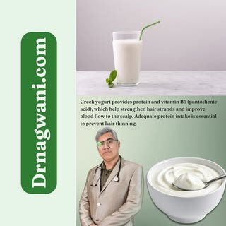 Looking for natural hair growth tips? Greek yogurt boosts protein intake, strengthens hair strands, 