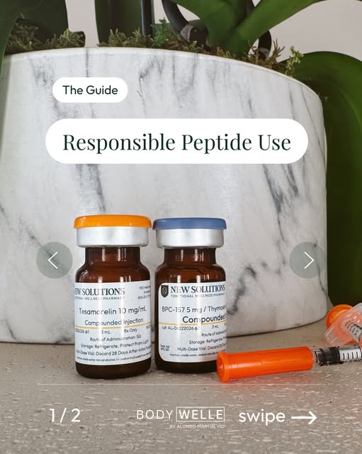 Peptides are trending everywhere, but responsible peptide use goes beyond following what’s popular o