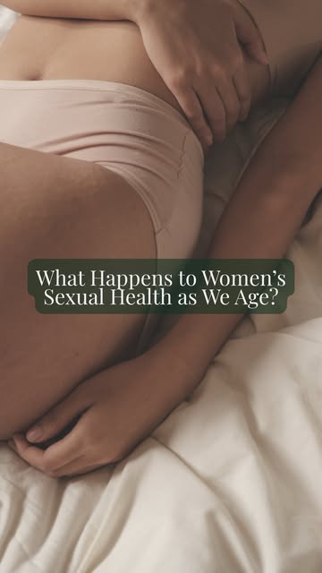 Women’s sexual health can change as we age, but that doesn’t mean intimacy, desire, or comfort have 