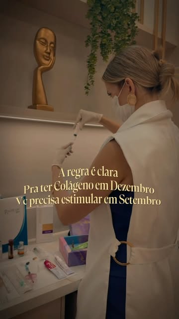 A regra é clara: para ter colágeno em dezembro, você precisa estimular em setembro. ✨

Mais um ano e