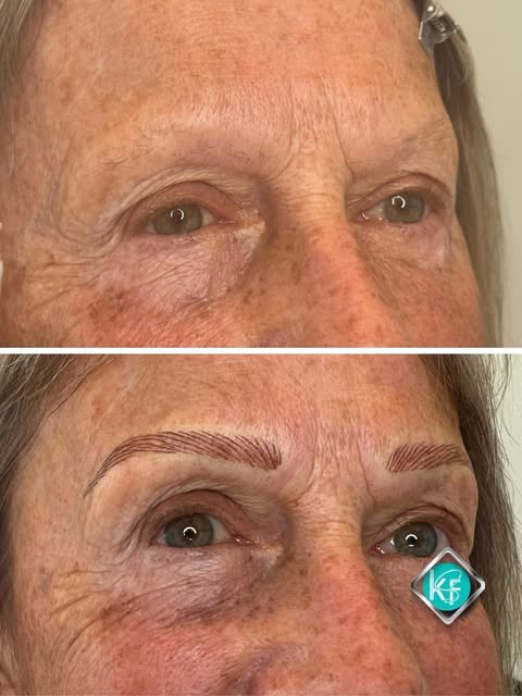 “I am absolutely delighted with my new eyebrows. I can’t believe how realistic they look and how muc