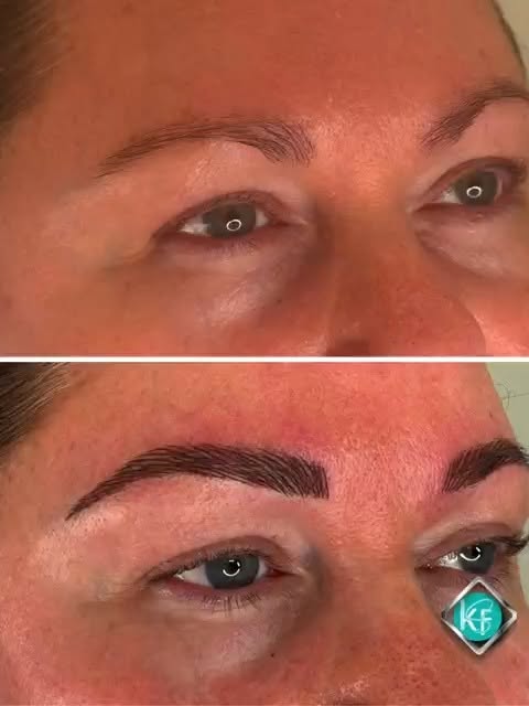 Before ➡️ After. Brows, beautifully brought back to life. ✨

Soft, natural hairstroke brows designed