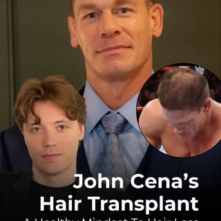 John Cena openly talks about his hair loss journey and hair transplant. There is no shame in taking 