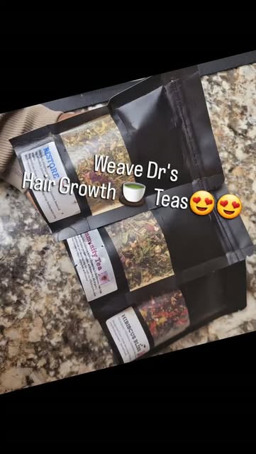 Order Your Hair Growth,  Immunity , Cardiovascular Digestion and Sleeping/ Relaxation Teas Today....