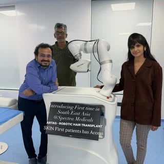 ARTAS- Robotic Hair Transplant first time in South Asia & South East Asia by Spectra Medicals Chenna