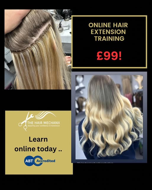 Got bit of time on your hands this weekend ??

Why not enrol on one of my accredited hair extension 