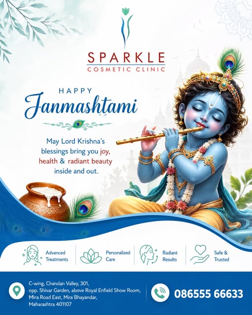 Let your inner light shine. ✨

May Lord Krishna’s divine blessings fill your life with joy, peace, g