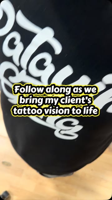 Follow along as we build Madi’s #fineline #vinetattoo using freehand stenciling techniques to compli