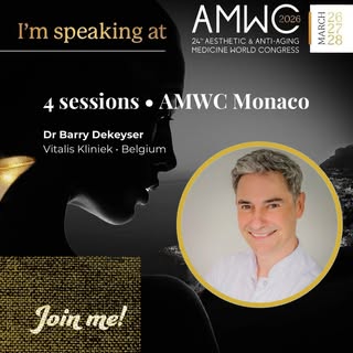 I thought I had seen most of laser medicine.
This year, we challenge it.

At AMWC Monaco, I’ll be co