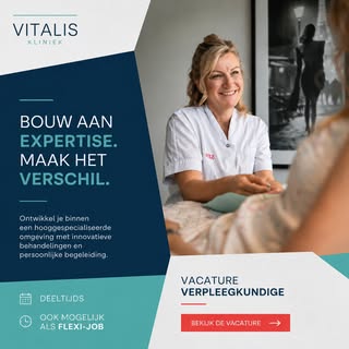 Niet elke verpleegkundige past bij Vitalis.
En dat is precies de bedoeling.
👀 Bent u op zoek naar e