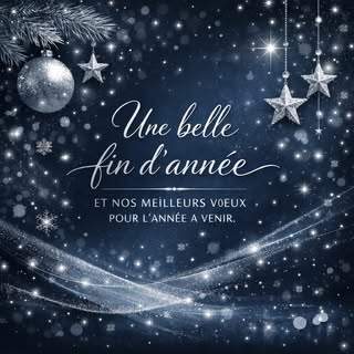 Avec mon équipe, je vous adresse mes meilleurs vœux pour cette nouvelle année 2026! 
A très bientôt!