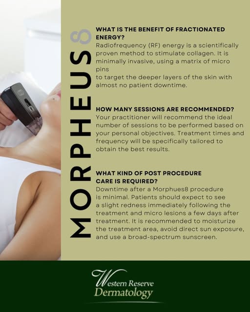 Wondering if Morpheus8 is right for you? ✨ This advanced RF microneedling treatment stimulates colla