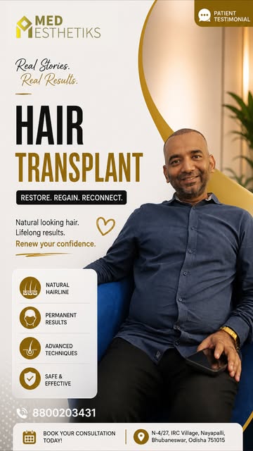Real Story. Real Results. ❤️

Thinking about a hair transplant? Hear directly from our patient about