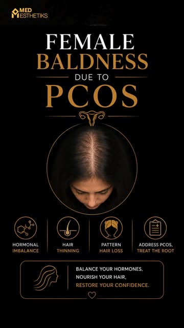Female Baldness Due to PCOS — Is PCOS affecting your hair?

PCOS can lead to hormonal imbalance, hai