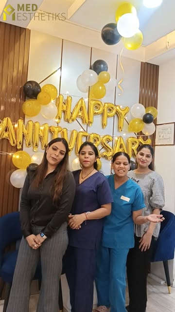 ✨ 5 YEARS OF MED ESTHETIKS — A JOURNEY OF TRUST, TRANSFORMATION & GRATITUDE ✨

Five years, countless
