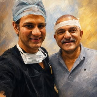 " When your own family trusts your hands, it becomes more than a procedure—it becomes a responsibili