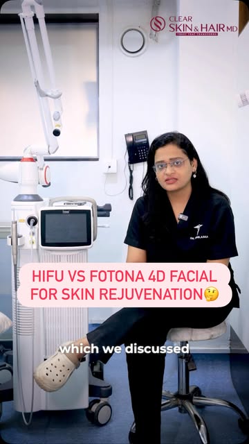 ✨ **HIFU vs Fotona 4D — which is better for skin tightening & rejuvenation?**

दोनों technologies अल