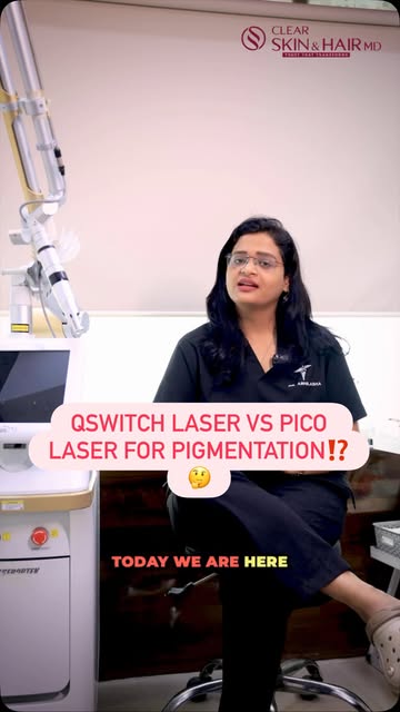 Pico Laser vs Q-Switch Laser: Which one is better for pigmentation? ✨

Dr. Abhilasha explains the ke