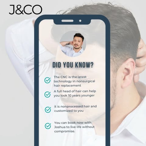 Is your hair thinning but not sure what to do next?

Well, men can live the alt hair life with an th