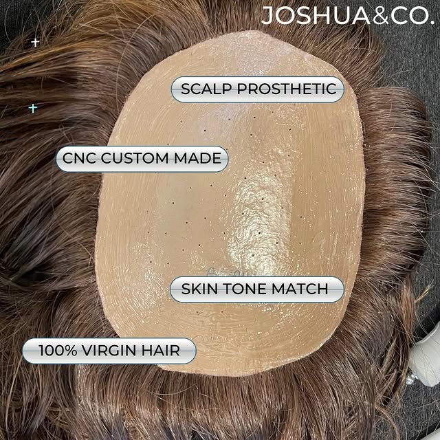 Hello CNC by Cesare Ragazzi = 💯 virgin human hair hand injected in a natural growth pattern into a 