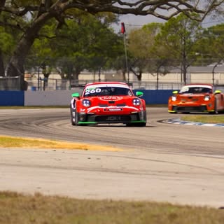 Endurance race at Sebring is coming up 2:55 PM EST. Watch live at youtube.com/@porschemotorsportnort