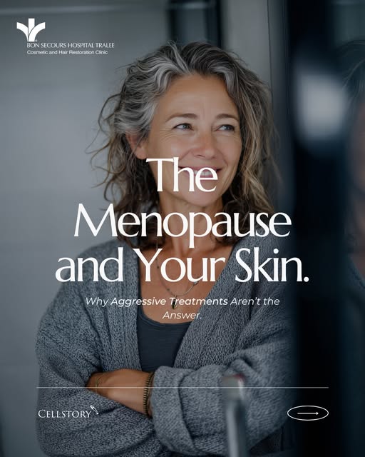 ✨ Menopause changes everything — including your skin ✨

As hormone levels change during menopause, y