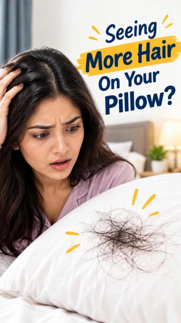 Noticing more hair on your pillow, comb, or shower drain lately? 

Hair fall can have many possible 