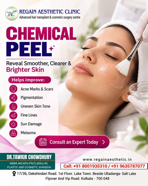 Ready to Reveal Smoother, Clearer & Brighter-Looking Skin?

A professionally selected Chemical Peel 