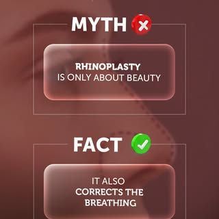 Rhinoplasty isn’t just about appearance. Correct your breathing and boost your confidence with our a