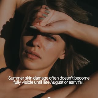 Summer may be almost over, but its effects on your skin could just be starting to show.

Months of U