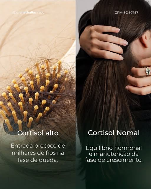 Tratar o cabelo sem olhar o que acontece dentro do corpo é agir na superfície.

Alterações sutis em 