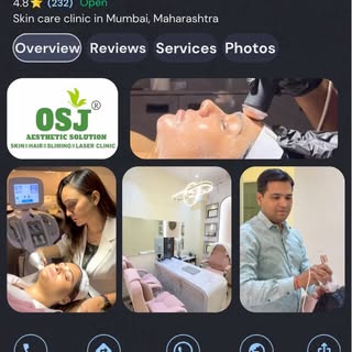 Looking for top-tier skin and hair care in Mumbai? ✨
At OSJ Aesthetic Solutions, we bring you advanc