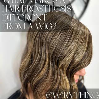 This is truly unlike anything you could experience with a wig, trust us 

This is a nonsurgical hair