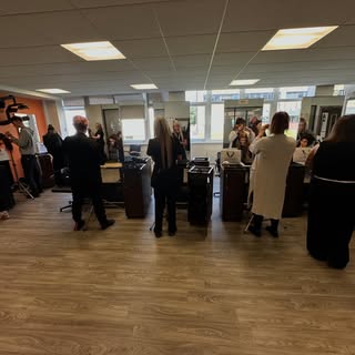 Today we had the pleasure of being invited to go into our local college to teach hairdressing studen