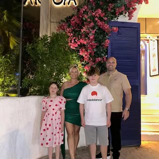 It’s not always sunshine and rainbows but we smile through it together, My family are my world ♥️