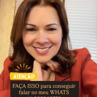 🚨 Se você não está conseguindo falar comigo pelo WhatsApp cê tem duas opções clicar no link da Bio 