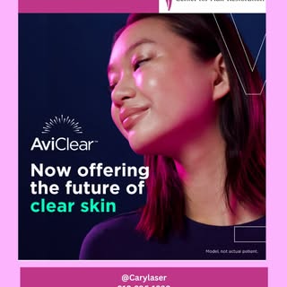 ✨ Clear skin is now within reach! ✨
We’re excited to offer AviClear™ — the first and only FDA-cleare