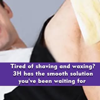 Say goodbye to the hassle of shaving and waxing! 🌟 Experience the ultimate smoothness with 3H – you