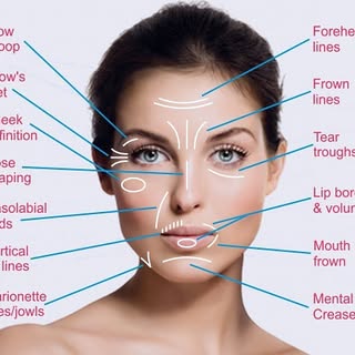 Did you know you Botox and Fillers can be injected in different areas of the face? ✨Injecting is lik