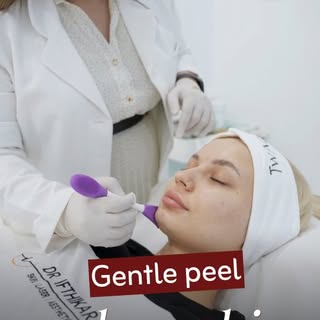 Dull tone is often buildup

Cold peel removes dead layers
in a controlled gentle way ❄️

No strong i