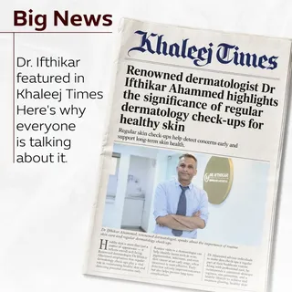 We're proud to see Dr. Ifthikar featured in Khaleej Times for highlighting a message that matters. �