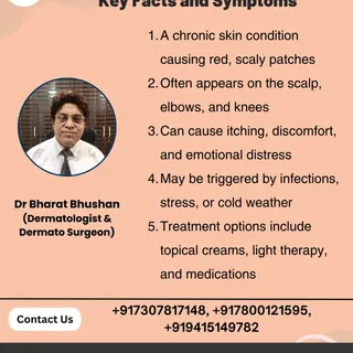 Dr. Bharat Bhushan Agrahari is one of the best Dermatologists (Skin Specialist) in Gorakhpur. He is 