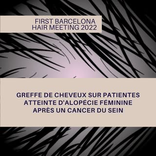 Greffe de cheveux sur patientes atteintes d'alopécie féminine après un cancer du sein
.⁣
.⁣
.⁣
.⁣
.⁣